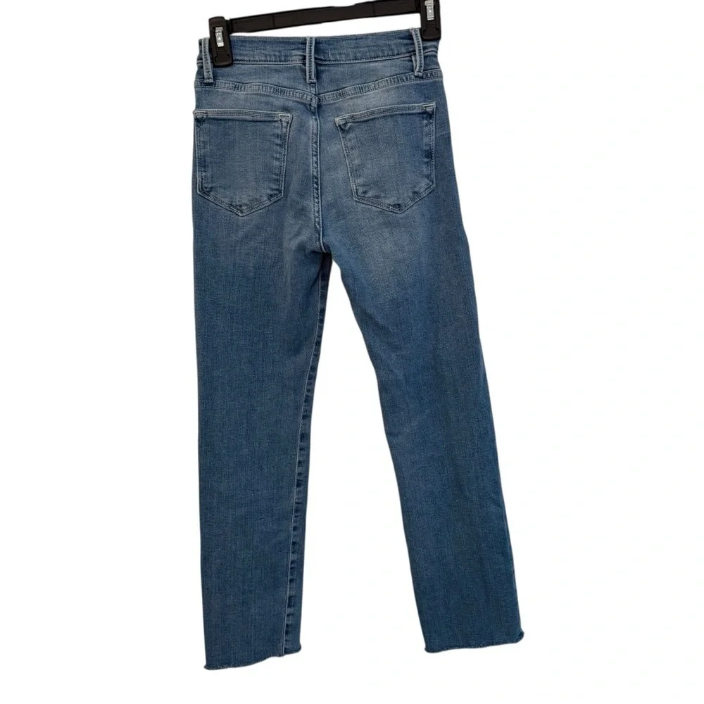 Frame Denim Women's Classic Blue Straight Leg Jeans